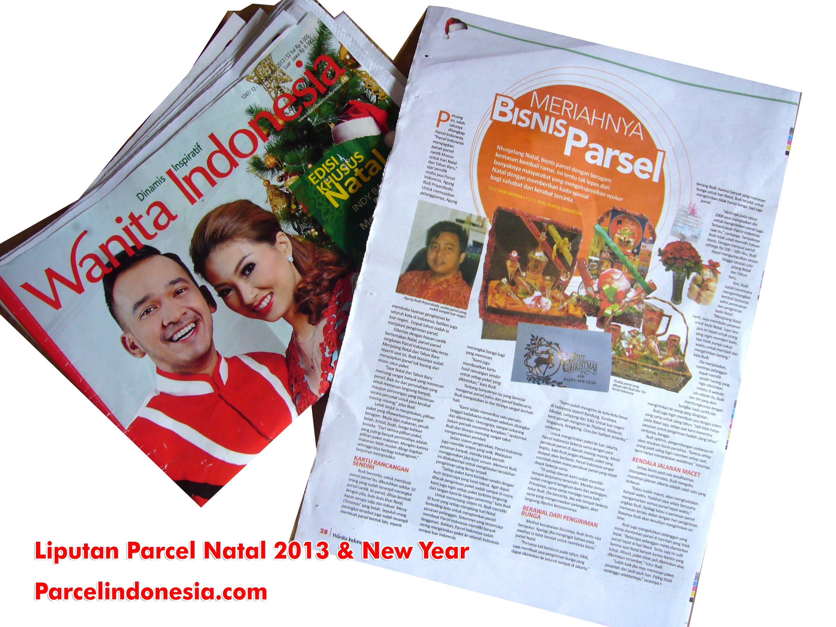 liputan parcel natal 2013 tabloid wanita indonesia